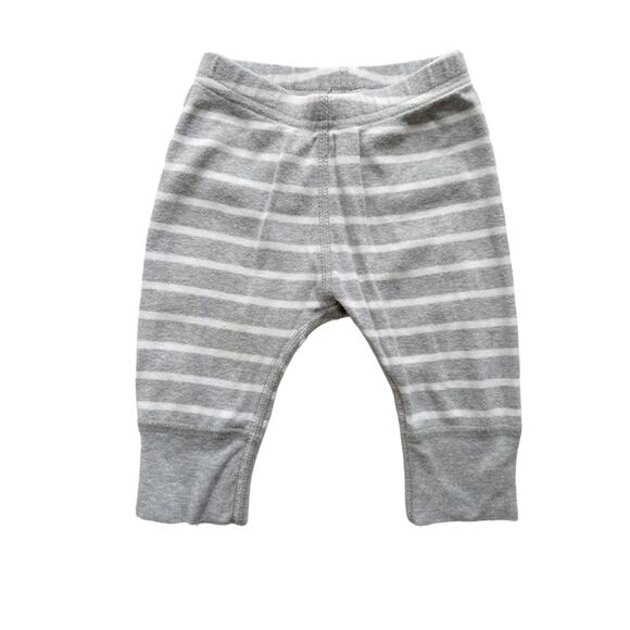 Hanna Andersson Gray Stripe Wiggle Set Size 0-3m - Picture 5 of 9